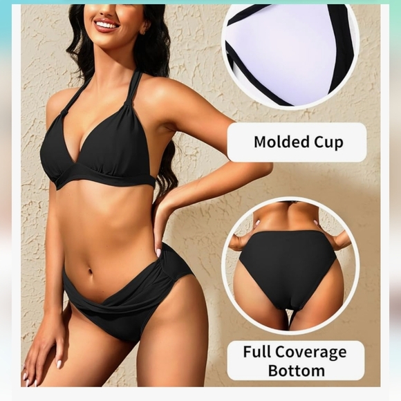 Elegant Black Bikini Set - Picture 5 of 8